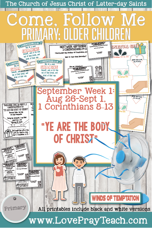 Come, Follow Me for Primary 2019- New Testament, September Week 1